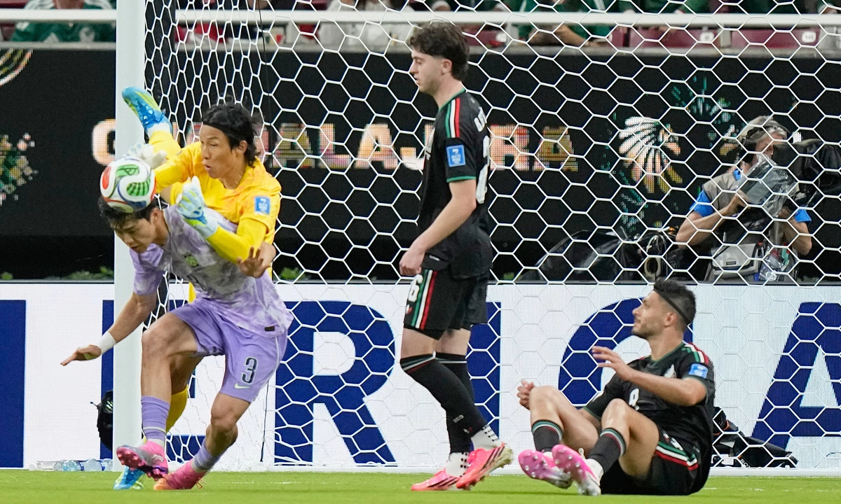Mexico vượt qua vòng bảng World Cup 2026 nhờ sai lầm của thủ môn Hàn Quốc - hình ảnh - playabc8.com Mexico vượt qua vòng bảng World Cup 2026 nhờ sai lầm của thủ môn Hàn Quốc - hình ảnh - playabc8.com