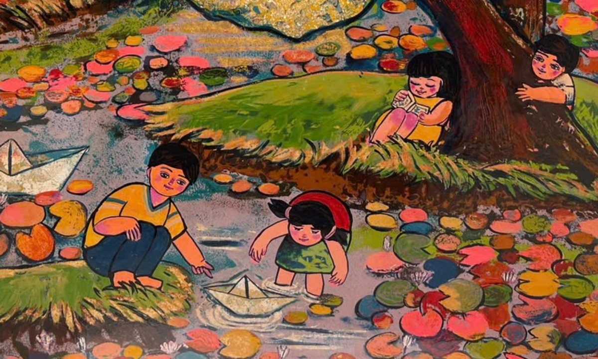 Link ABC8 mới nhất: Trở về tuổi thơ qua tranh sơn mài đầy cảm xúc - hình ảnh - playabc8.com Link ABC8 mới nhất: Trở về tuổi thơ qua tranh sơn mài đầy cảm xúc - hình ảnh - playabc8.com