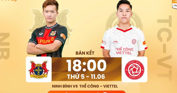 ABC8 baccarat và tâm điểm bán kết Cúp Quốc gia: Ninh Bình vs Thể Công Viettel, Nam Định quyết đấu CA TP.HCM - hình ảnh - playabc8.com ABC8 baccarat và tâm điểm bán kết Cúp Quốc gia: Ninh Bình vs Thể Công Viettel, Nam Định quyết đấu CA TP.HCM - hình ảnh - playabc8.com