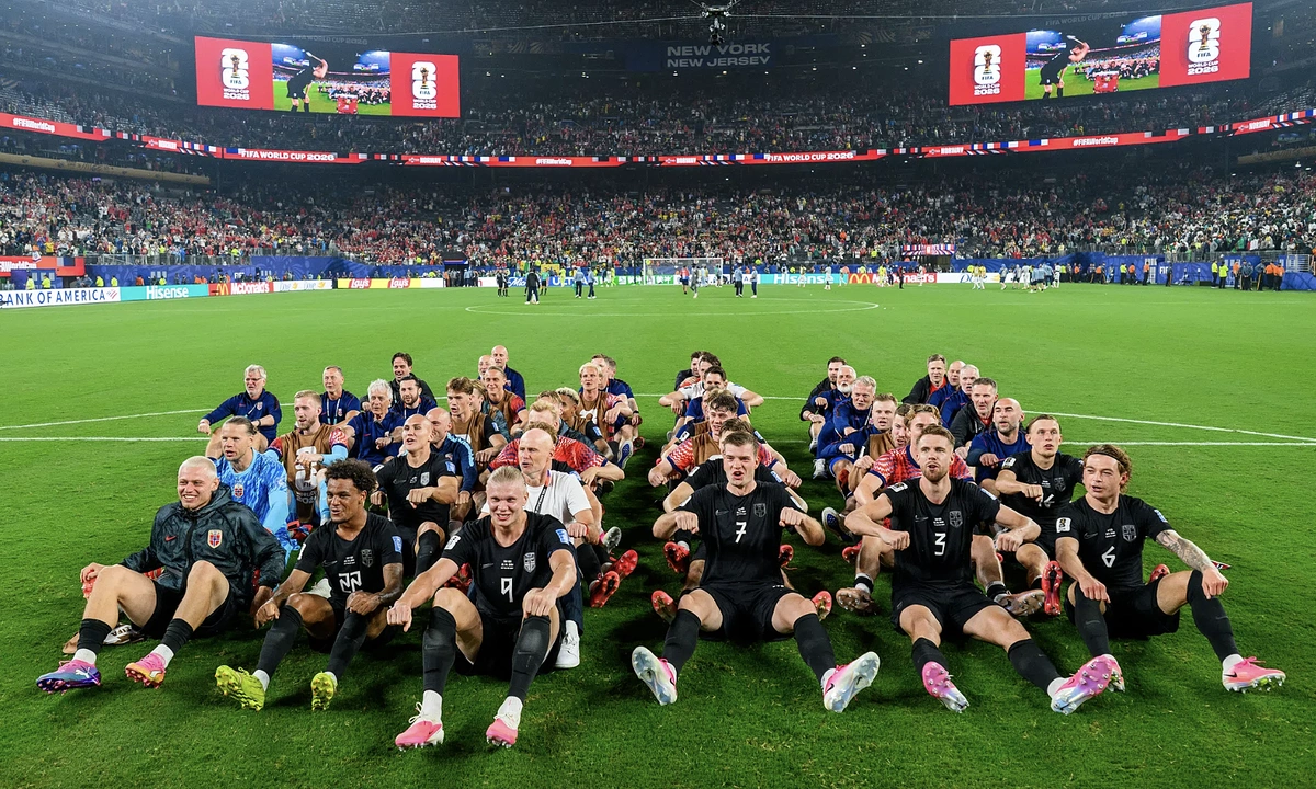 Màn ăn mừng độc nhất của Na Uy khi vượt qua vòng bảng World Cup - hình ảnh - playabc8.com
