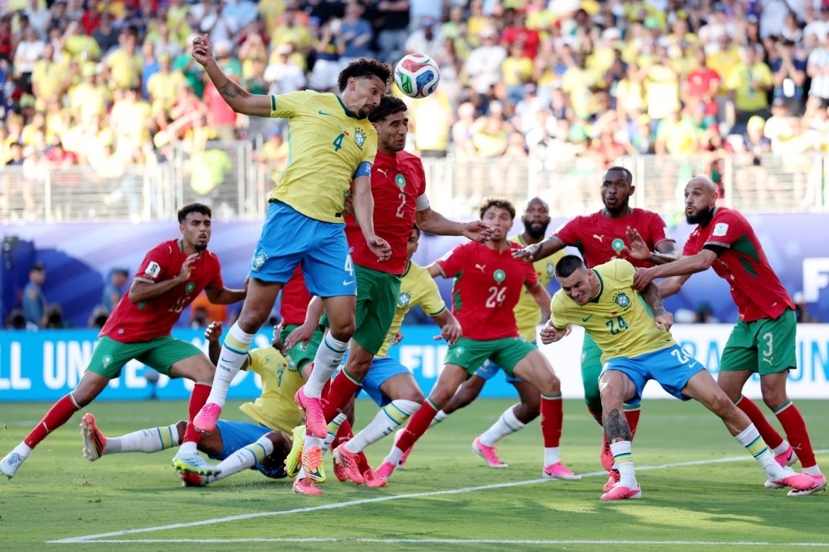 Brazil 1-1 Morocco: Vinicius Junior tỏa sáng, fan cá cược thể thao uy tín không thể rời mắt - hình ảnh - playabc8.com Brazil 1-1 Morocco: Vinicius Junior tỏa sáng, fan cá cược thể thao uy tín không thể rời mắt - hình ảnh - playabc8.com