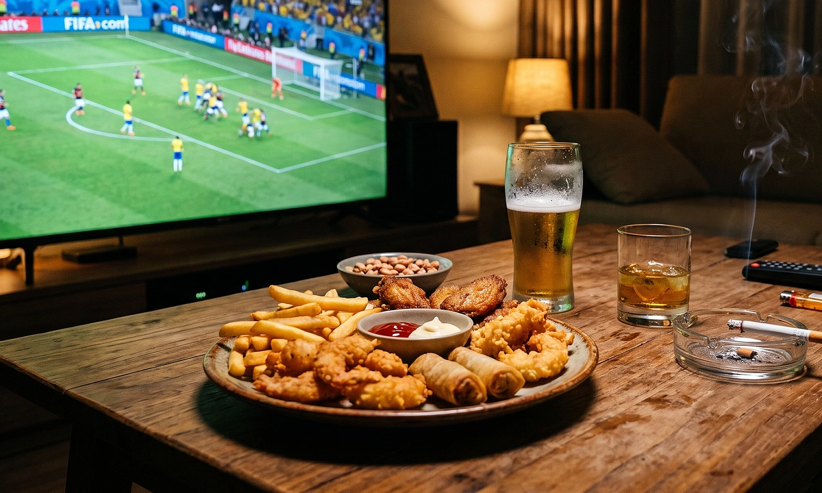 Ăn đêm xem World Cup – combo ‘sát thủ’ khiến dạ dày và gan tổn thương ra sao? - hình ảnh - playabc8.com